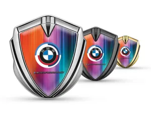 BMW Emblema Fender Badge Look High-End Stile Drift